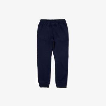 Lacoste SPORT Fleece Sweatpants Dětské - Tepláky Tmavě Blankyt Blankyt | CZ-diwdk7